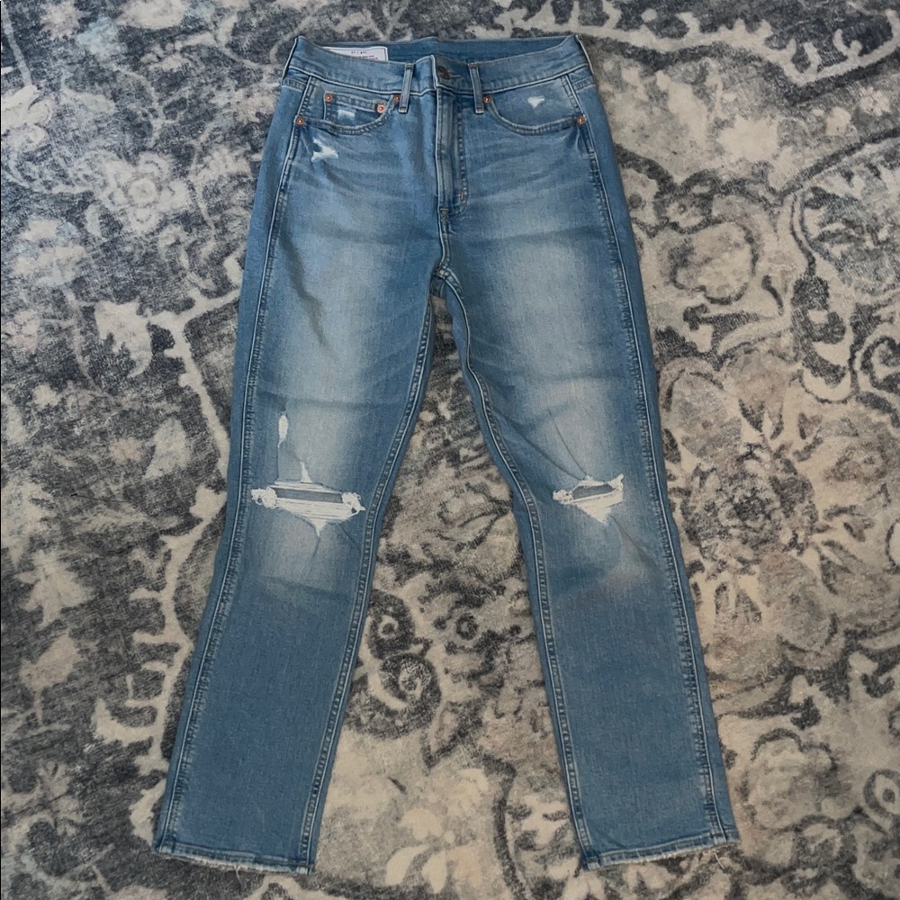 GAP Women's High Rise Jeans - Light Blue